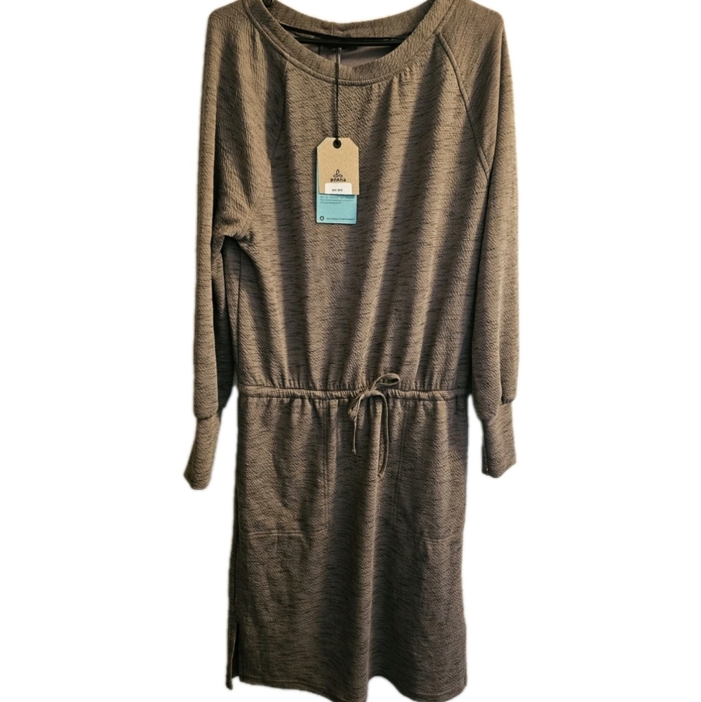 Prana Sunrise Dress Medium Mink NWTS Retail $99. 100% Sustainable materials.